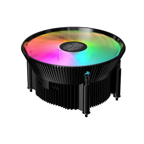 Disipador de calor Cooler Master A71C RGB, Compatible con AMD AM4/ Aura Sync, RGB Fusion, Ventilador de 120mm, RR-A71C-18PA-R1