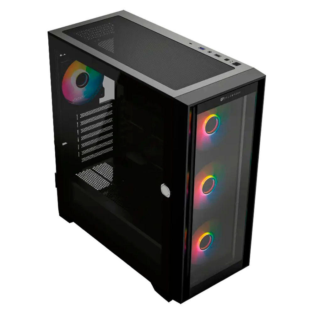 Gabinete Balam Rush Carbono Twin Mate 9000, Full-Tower, ATX/E-ATXMicro-ATX/Mini-ITX, USB 3.0/2.0, Sin Fuente, 4 Ventiladores RGB Instalados, Negro, BR-938754 - Image 2