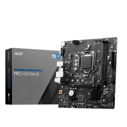 Tarjeta MSI PRO H510M-B, LGA 1200, HDMI, VGA, DDR4, H510M-B