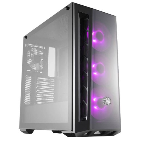 Gabinete Cooler Master Masterbox MB520 RGB Cristal templado, ATX, RGB Asus Aura Sync, USB 3.0 - MCB-B520-KGNN-RGB