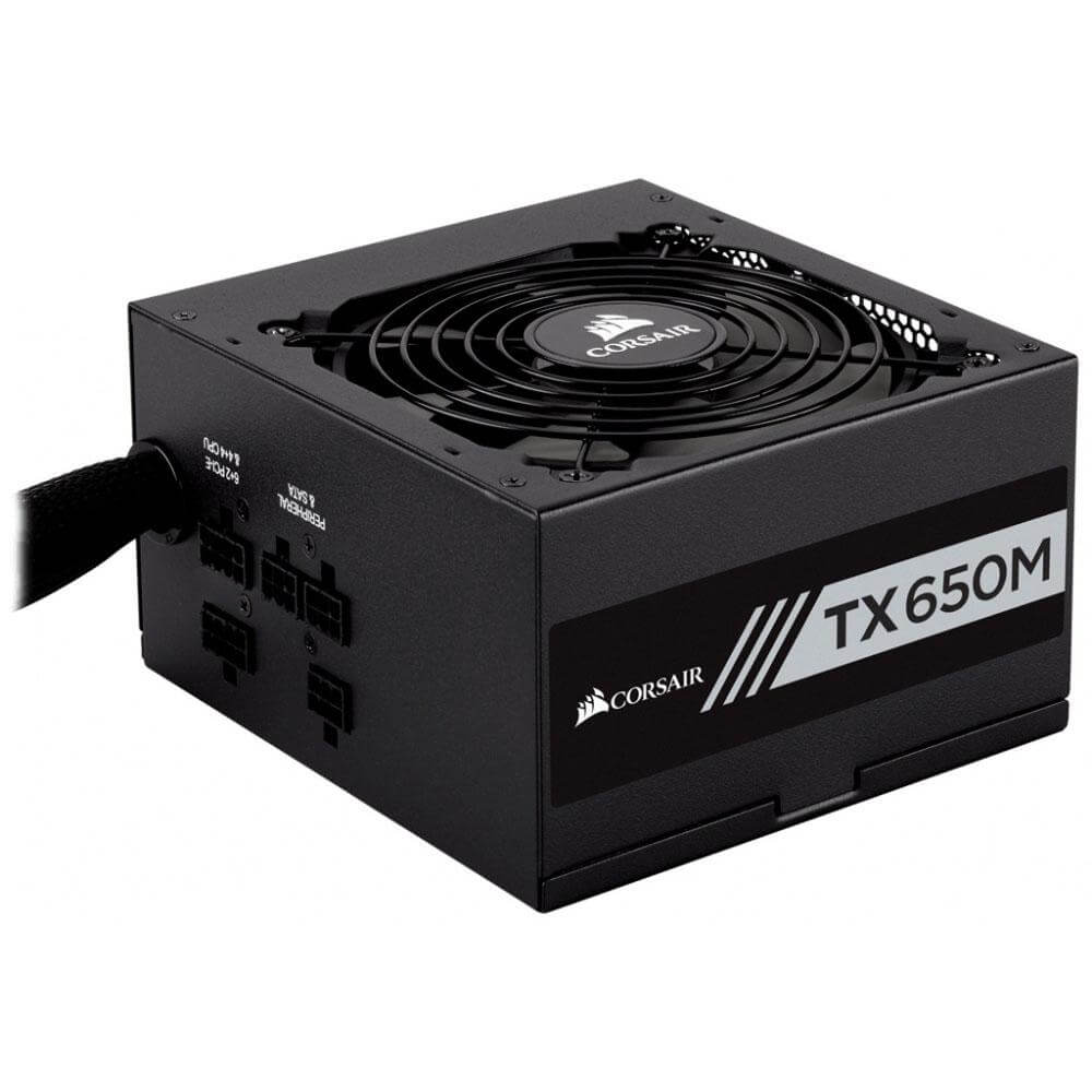 Fuente de poder Corsair TX650M, 80 Plus Gold, 650W - CP-9020132-NA - Image 2