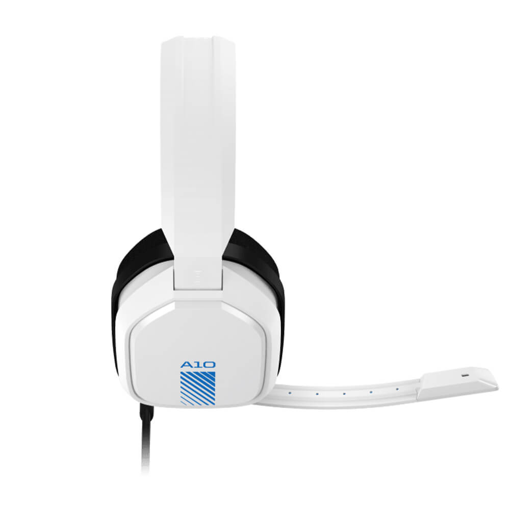 Diadema Gamer Logitech Astro A10 para PS4, Microfono, Jack 3.5mm, PS4 - XBOX, White-Blue - 939-001846 - Image 5