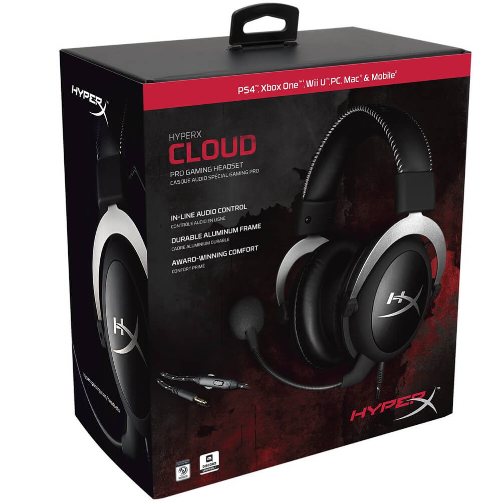 Diadema Hyperx Cloud Pro Gaming Silver, XBOX One, PS4, Nintendo, Smartphone, HX-HSCL-SR/NA - Image 5