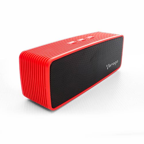 Bocina Portátil Vorago BSP-100 V2, Bluetooth Roja, USB, Micro SD
