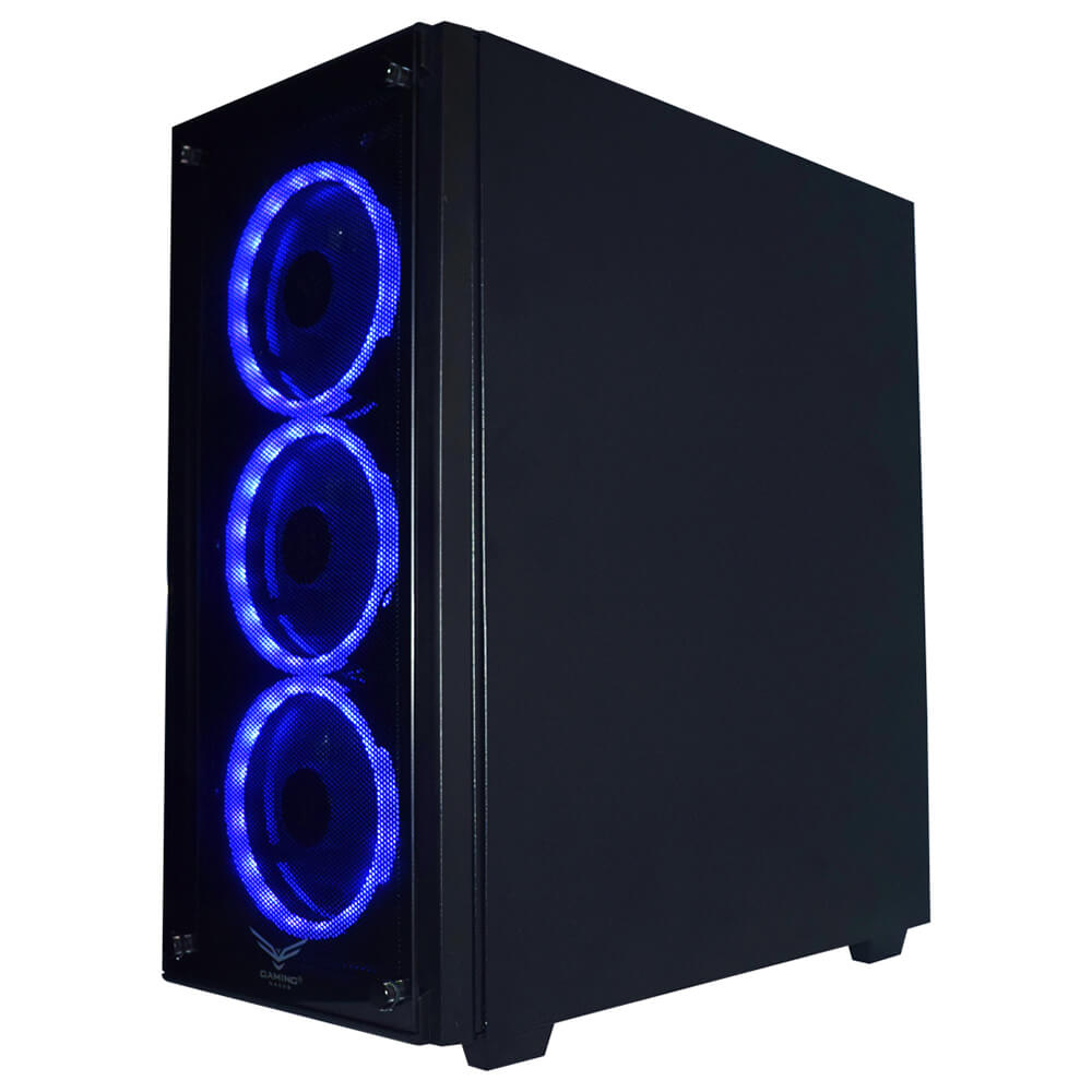 Gabinete Naceb Player NA-0603, Cristal Templado, ATX, Negro, Led Multicolor, USB 3.0, Audio HD - Image 5