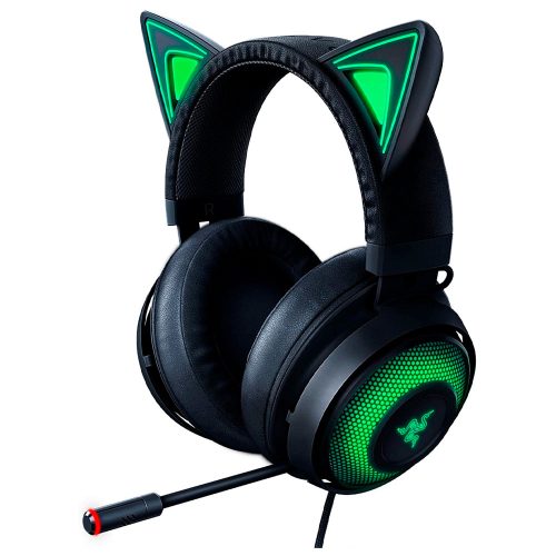 Diadema Gamer Razer Kraken Kitty Black Edition, RGB Razer Chroma, 7.1Canales THX Certified, RZ04-02980100-B, Recertificado