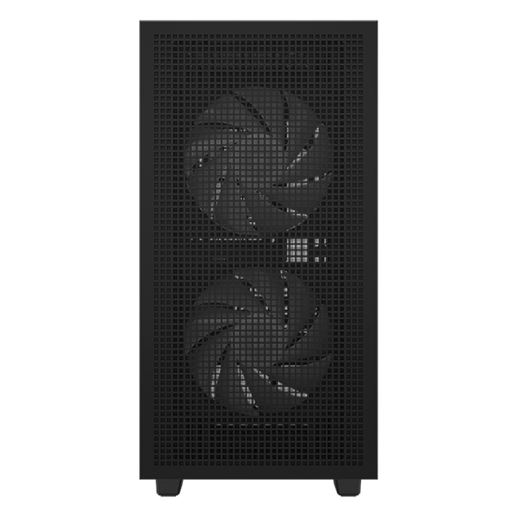 Gabinete DEEPCOOL CH360 DIGITAL, Mini-ITX/Micro-ATX, Cristal Templado, Pantalla Digital de Doble Estado en Tiempo Real, 3 Ventiladores Instalados, Negro, R-CH360-BKAPE3D-G-1 - Image 3