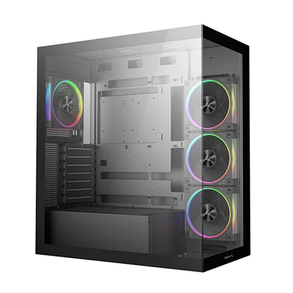 Gabinete DeepCool CG580 4F V2, Midi-Tower, ATX/Micro-ATX/Mini-ITX, USB 3.0, Sin Fuente, 4 Ventiladores ARGB Instalados, Negro, R-CG580-BKADA4-G-2 - Image 2