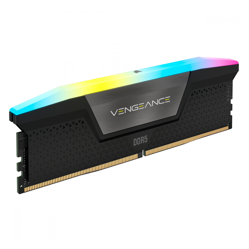 Memoria RAM Corsair Vengeance RGB DDR5, 5200MHz, 32GB (2x16GB), CL40, XMP, CMH32GX5M2B5200Z40K /MAX. 1 X CLIENTE - Image 3