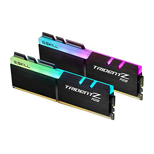 Memoria RAM 16GB DDR4 GSkill Trident Z RGB 3200Mhz Kit 2x8GB F4-3200C16D-16GTZR /MAX. 1 X CLIENTE