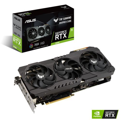 Tarjeta de Video Nvidia GeForce RTX 3090 24GB, Asus TUF GAMING, TUF-RTX3090-24G-GAMING, 3 AÑOS DE GARANTIA NACIONAL