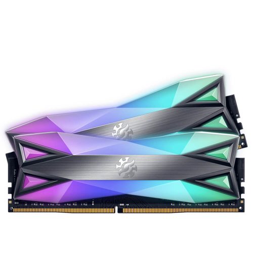 Memoria RAM DDR4 16GB 3200MHz XPG D60G RGB, Aura Sync, 2X8GB, AX4U32008G16A-DT60 /MAX. 1 X CLIENTE