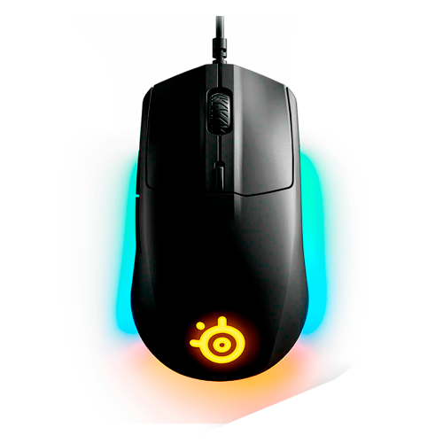 Mouse Gamer SteelSeries Rival 3, Alámbrico, Sensor SteelSeries TrueMove Core, Óptico, Diseño Ergonómico, 62702, NAVSTEEL