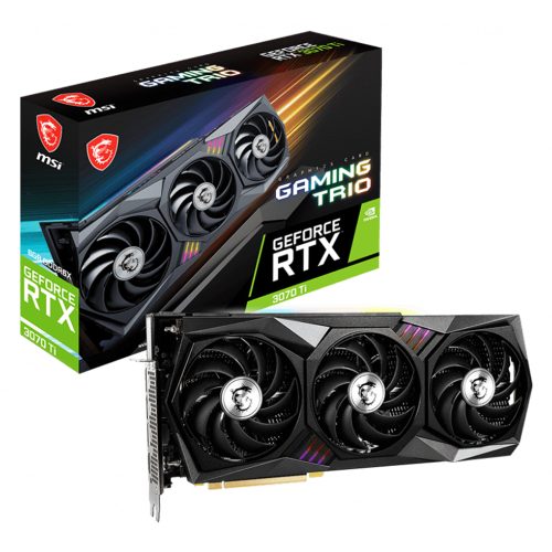 Tarjeta de Video Nvidia GeForce RTX 3070 TI 8GB, MSI GAMING X TRIO 8G GDDR6X, 912-V505-009, 3 AÑOS DE GARANTIA NACIONAL, 3 AÑOS DE GARANTIA NACIONAL /
