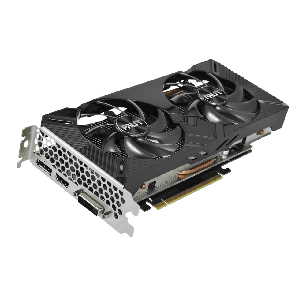 Tarjeta de video NVIDIA GeForce GTX 1660 6GB GDDR5, PALIT DUAL/ HDMI, DP, DVI - NE51660018J9-1161, 1 AÑO DE GARANTIA NACIONAL - Image 3