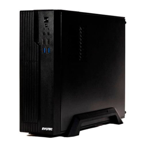 Gabinete Evotec Valencia Slim EV-1022, M-ATX-ITX, Fuente de poder 600W, EV-1022