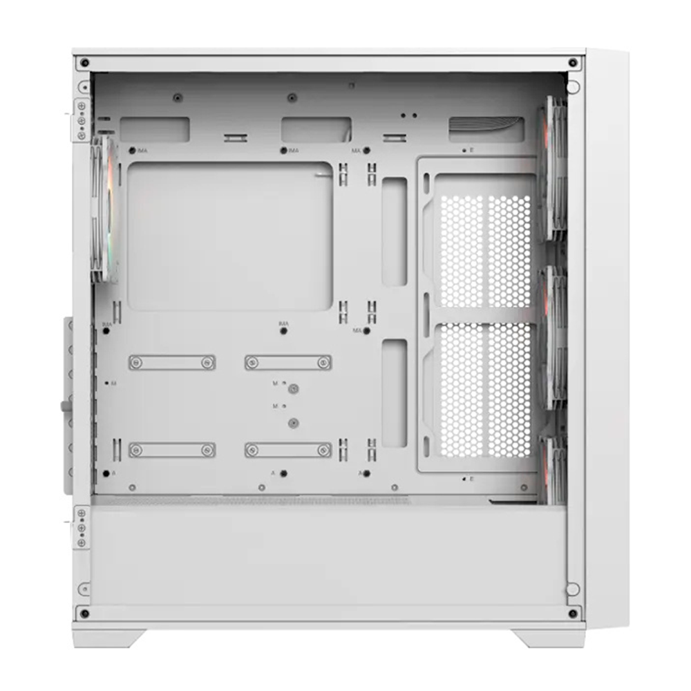 Gabinete Balam Rush Carbono Twin Mate 9000, Full-Tower, ATX/E-ATXMicro-ATX/Mini-ITX, USB 3.0/2.0, Sin Fuente, 4 Ventiladores RGB Instalados, Blanco, BR-938761 - Image 4