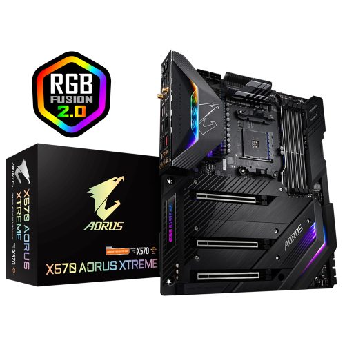 Tarjeta Madre Gigabyte X570 AORUS XTREME AMD Ryzen 3ra Gen. AM4 ATX