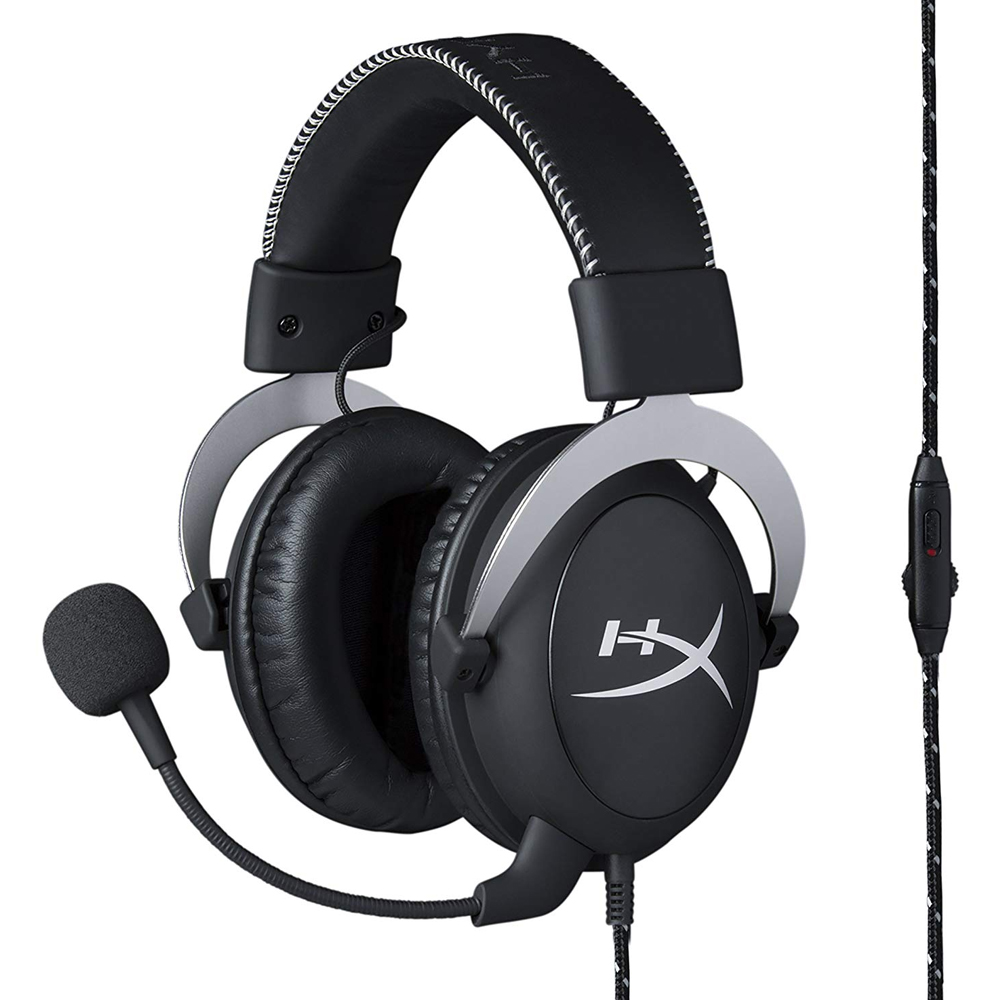 Diadema Hyperx Cloud Pro Gaming Silver, XBOX One, PS4, Nintendo, Smartphone, HX-HSCL-SR/NA