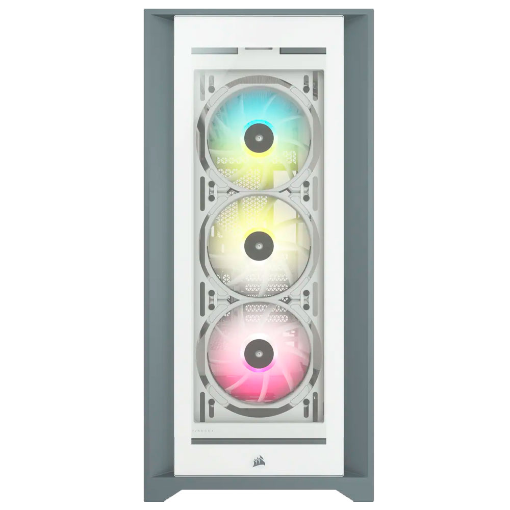 Gabinete Corsair iCue 5000X White RGB, Cristal Templado, USB 3.0, Audio HD, 3 Ventiladores 120mm, CC-9011213-WW - Image 2