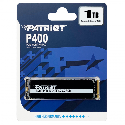 Unidad de Estado Sólido SSD Patriot P400 NVMe, 1TB, PCI Express 4.0, M.2, P400P1TBM28H /MAX. 1 X CLIENTE