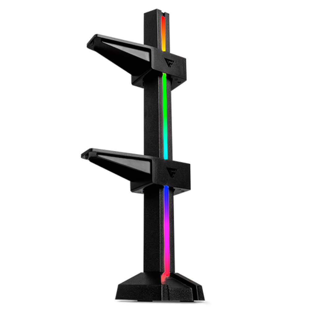 Soporte para GPU Game Factor GSG500 RGB, Doble GPU, ARGB 5v Sync, Magnetico