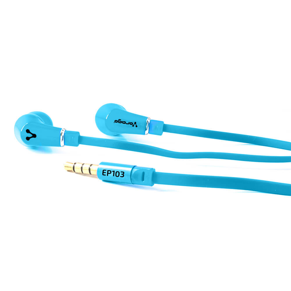 Audifonos Intraurales Vorago EP-103/BL, Estereo 3.5mm, Azul - Image 2