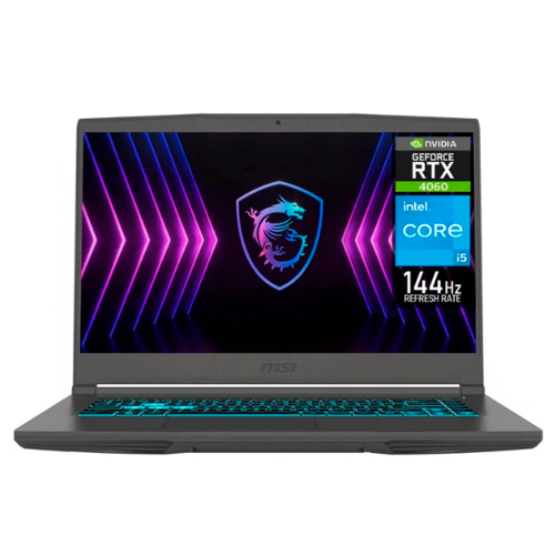 Laptop Gamer MSI THIN 15 B13VE, 15.6”, Full HD, Intel Core i5-13420H, 144Hz, 16GB, 512GB SSD, NVIDIA GeForce RTX 4060, Gris, THIN 15 B13VF-2829US/ NAVIDAD