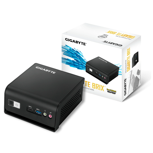 Mini PC Gigabyte BRIX J4105, Intel Celeron J4105 1.5GHz (Barebone), GB-BLCE-4105R