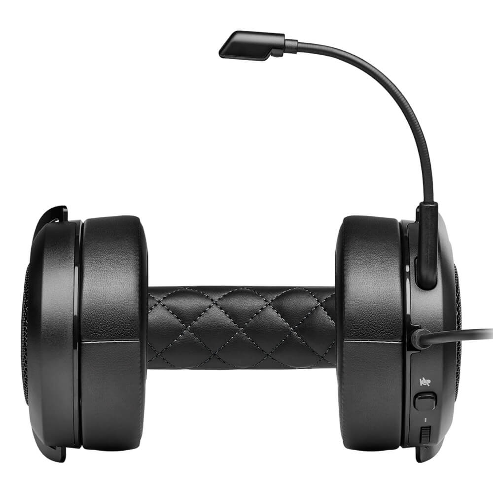 Diadema Corsair HS50 Pro Carbón con Microfono Alambrica Estereo 3.5mm, PC - PS4 - XBOX ONE - Switch, CA-9011215-NA - Image 6