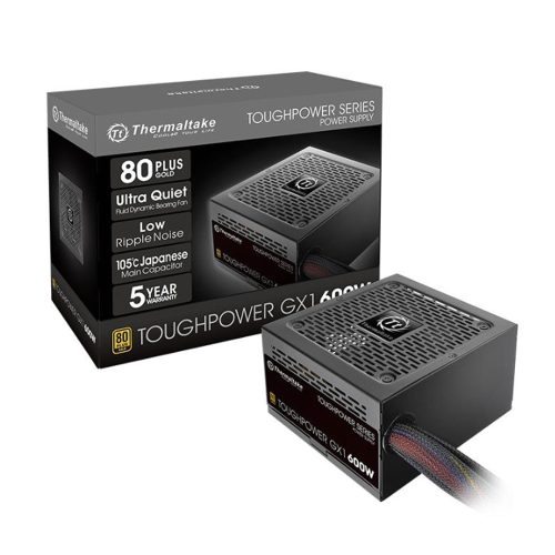 Fuente de poder Thermaltake Toughpower GX2 600W 80+ Gold, PS-TPD-0600NNFAGU-2