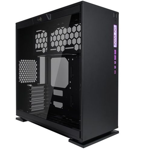Gabinete InWin 303C RGB Black, USB 3.1, Audio HD, ATX, Aura Sync - RGB Fusion - MSI Light etc.