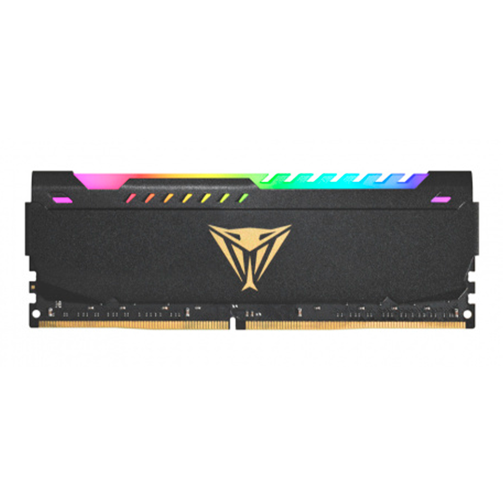 Memoria RAM Patriot Viper Steel RGB DDR4, 3200MHz, 16GB, Non-ECC, CL18, XMP, PVSR416G320C8, PROMOPATRIOT /MAX. 1 X CLIENTE