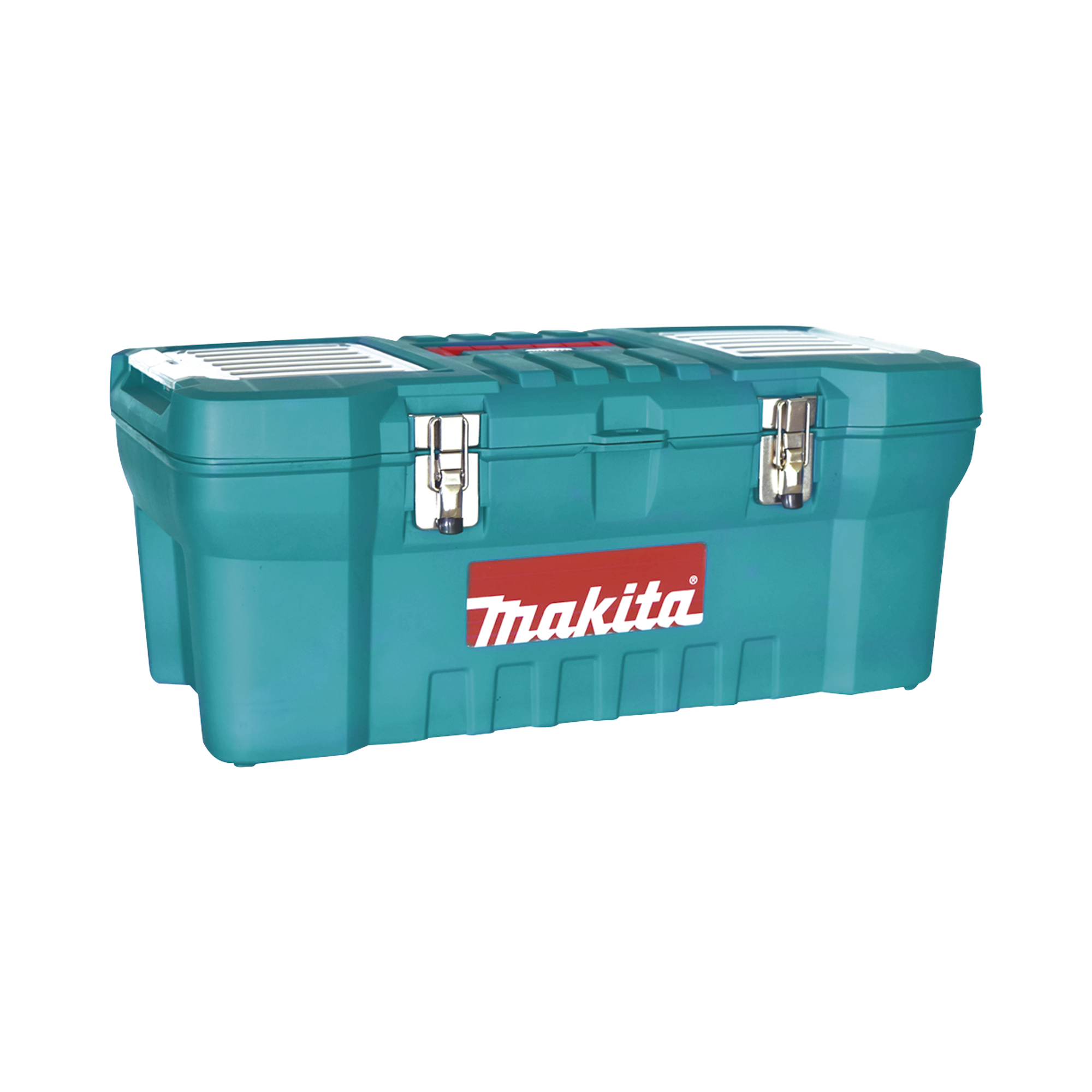 MAKITA 7685 Caja de herramientas de 24″ con doble cerradura de metal (60 x 25 x 30 cm)