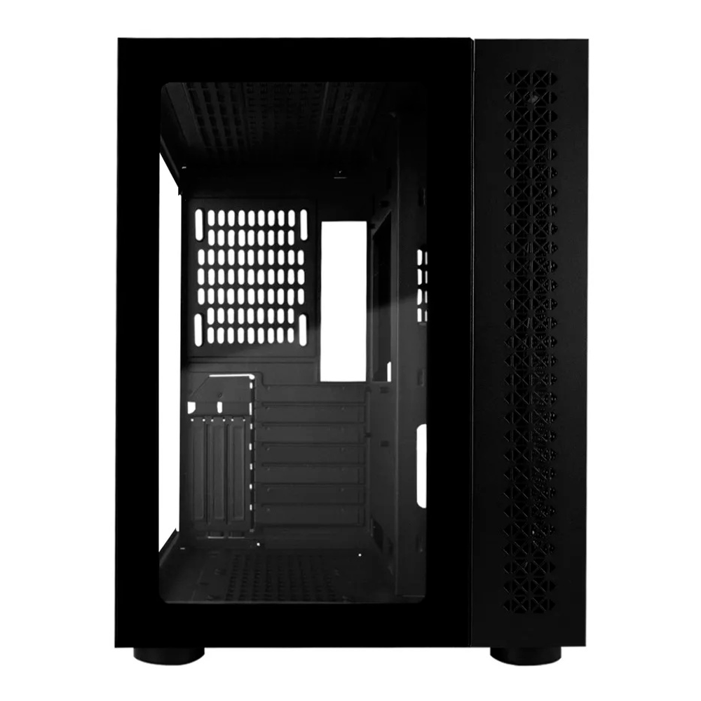 Gabinete Game Factor Csg700, Atx, 2 USB2.0, 1 Usb3.0, Cristal Templado Frontal Y Lateral, Sin Fuente, Negro, CSG700-BK - Image 5