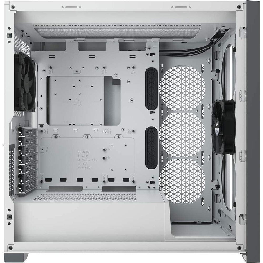 Gabinete Corsair 5000D White, Cristal Templado, USB 3.0, Audio HD, 2 Ventiladores 120mm, CC-9011209-WW - Image 2