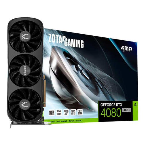 Tarjeta de Video ZOTAC RTX 4080 SUPER 16GB, SUPER AMP, 16GB 256-bit GDDR6X, PCI Express 4.0, ZT-D40820F-10P