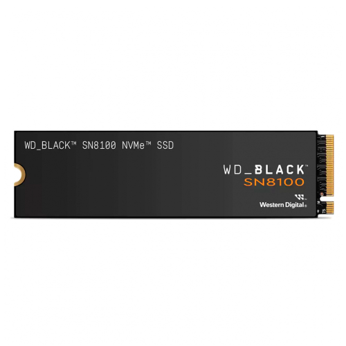 Unidad de Estado Sólido SSD WD WD Black SN8100 NVMe, 1TB, M.2, 11000 MB/s Escritura, 14900 MB/s Lectura, PCI Express 5.0, WDS100T1X0M-00CMT0 /MAX. 1 X CLIENTE