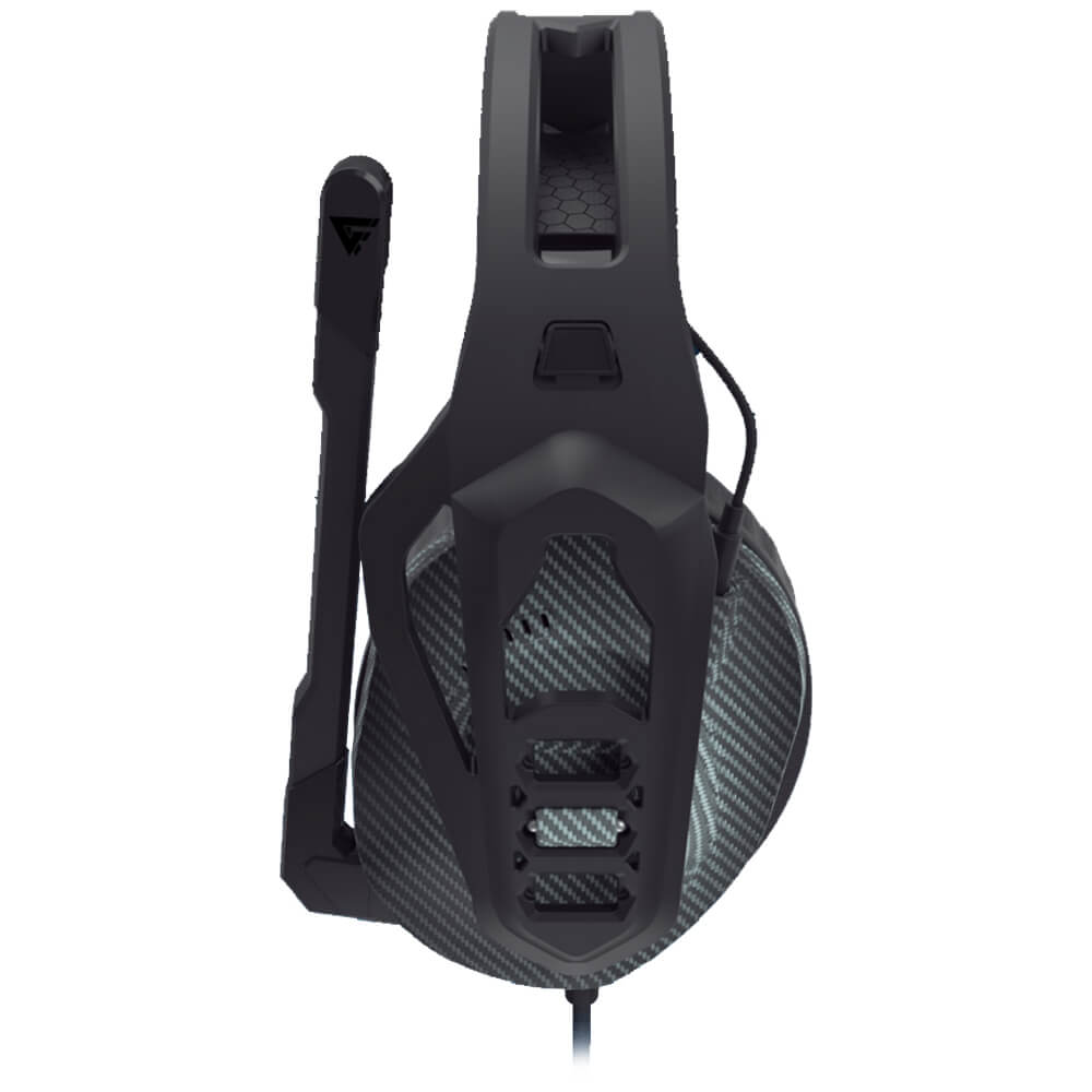 Diadema Gamer Game Factor HSG500, Microfono, Jack 3.5mm x2, Incluye Adaptador Y, Compatible con Consolas y PC - Image 2