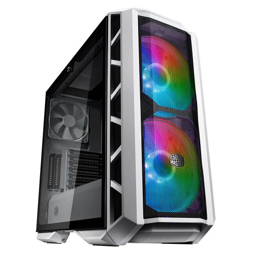 Gabinete Cooler Master Mastercase H500P MESH White ARGB, Cristal Templado, MCM-H500P-WGNN-S01