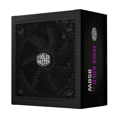 Fuente de Poder Cooler Master MWE GOLD 850 V3, 850W, ATX3.1, MPX-8503-AFAG-2EBUS