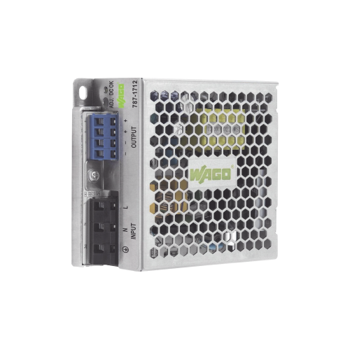 WAGO 787-1712 Fuente de alimentación con sincronización primaria; ECO; monofásico; Tensión de salida 24V DC; Corriente de salida 2,5A; DC-OK LED