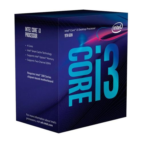 Procesador Intel Core i3-9100, 4 Nucleos - 4 Hilos, Socket 1151-V2, BX80684I39100, PROMOINTEL
