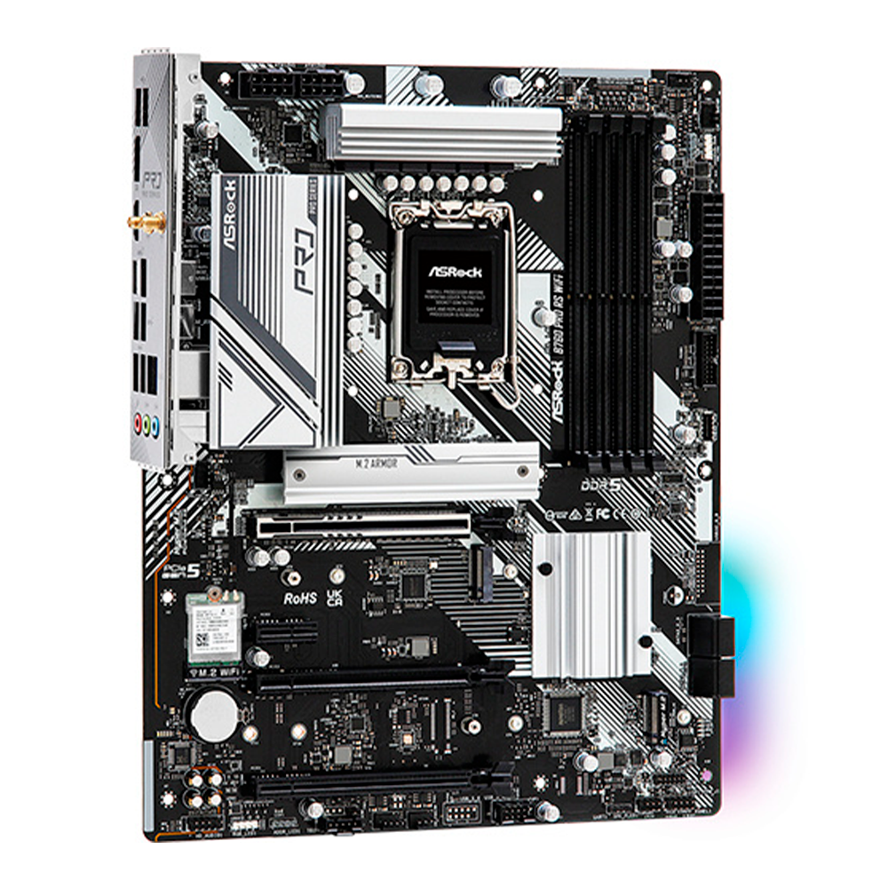 Tarjeta Madre ASRock B760 PRO RS WIFI, ATX, LGA1700, Intel B760, HDMI, Up To 192GB DDR5, B760 PRO RS WIFI - Image 4