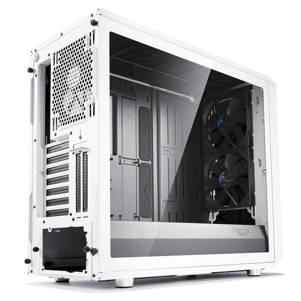 Gabinete Fractal Design Meshify S2 TG Blanco, Ventana de cristal templado, ATX mITX mATX, FD-CA-MESH-S2-WT-TGC - Image 4