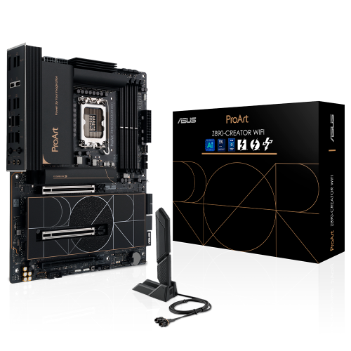 Tarjeta Madre ASUS PROART Z890-CREATOR WIFI, LGA1851, ATX, DDR5, PCIe 5.0, Q-Release, 5X M.2, Wi-Fi 7, / Wi-Fi 7, BIOS Flashback™, PROART Z890-CREATOR WIFI