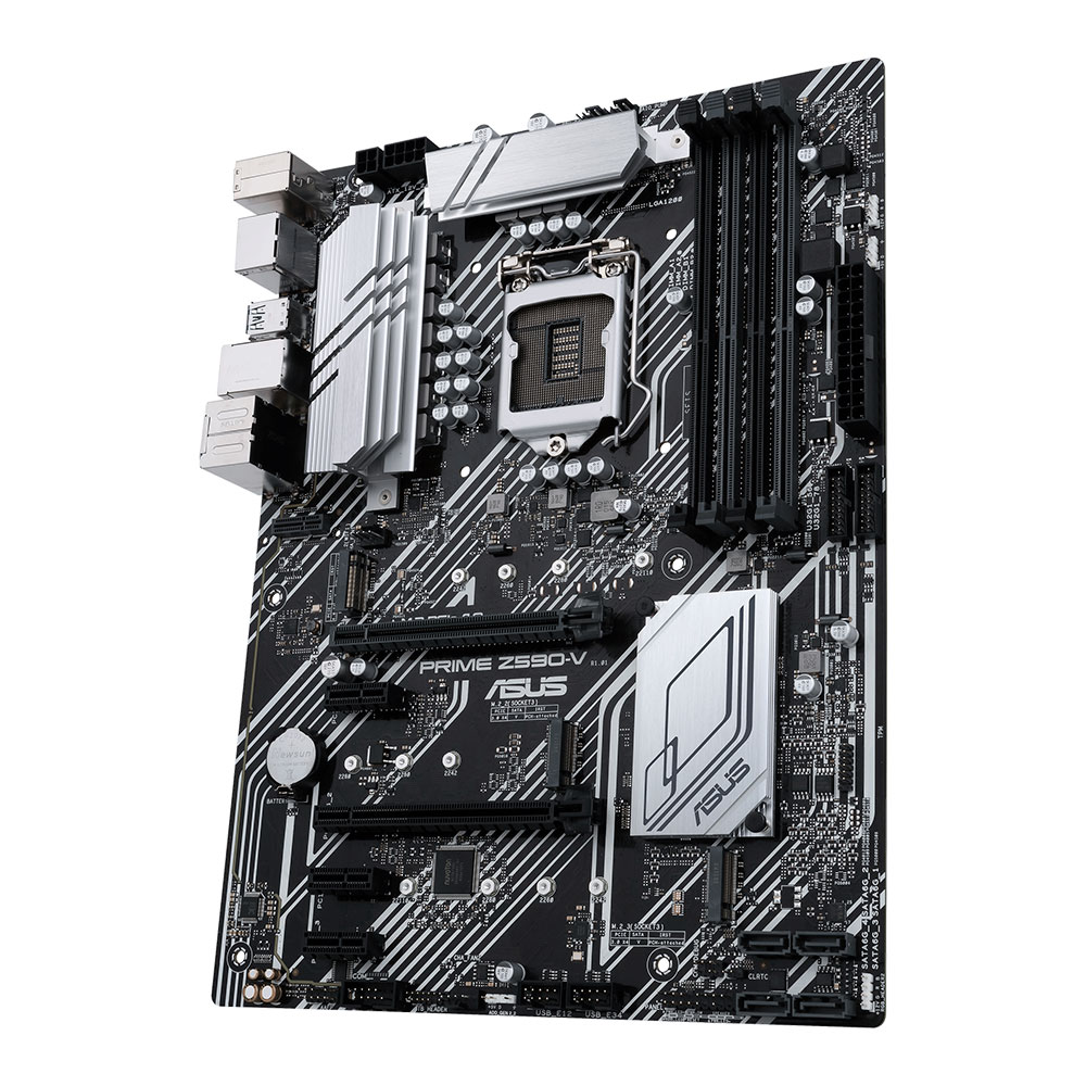 Tarjeta Madre ASUS PRIME Z590-V Socket LGA1200 Intel Z590 ATX, DDR4