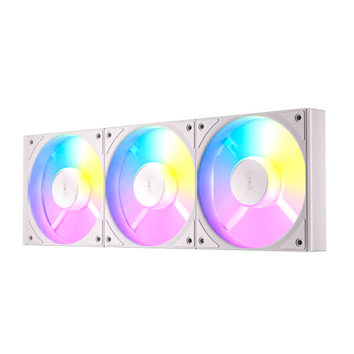 Kit 3 Ventiladores Antec Connect 120 Reverse ARGB, Sencilla Instalación, Ventilador PWM ARGB, Blanco, ARGB WHITE_3PK