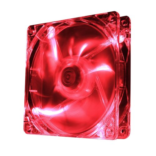 Ventilador Thermaltake PURE 12 LED RED, 120mm para Gabinete CL-F019-PL12RE-A