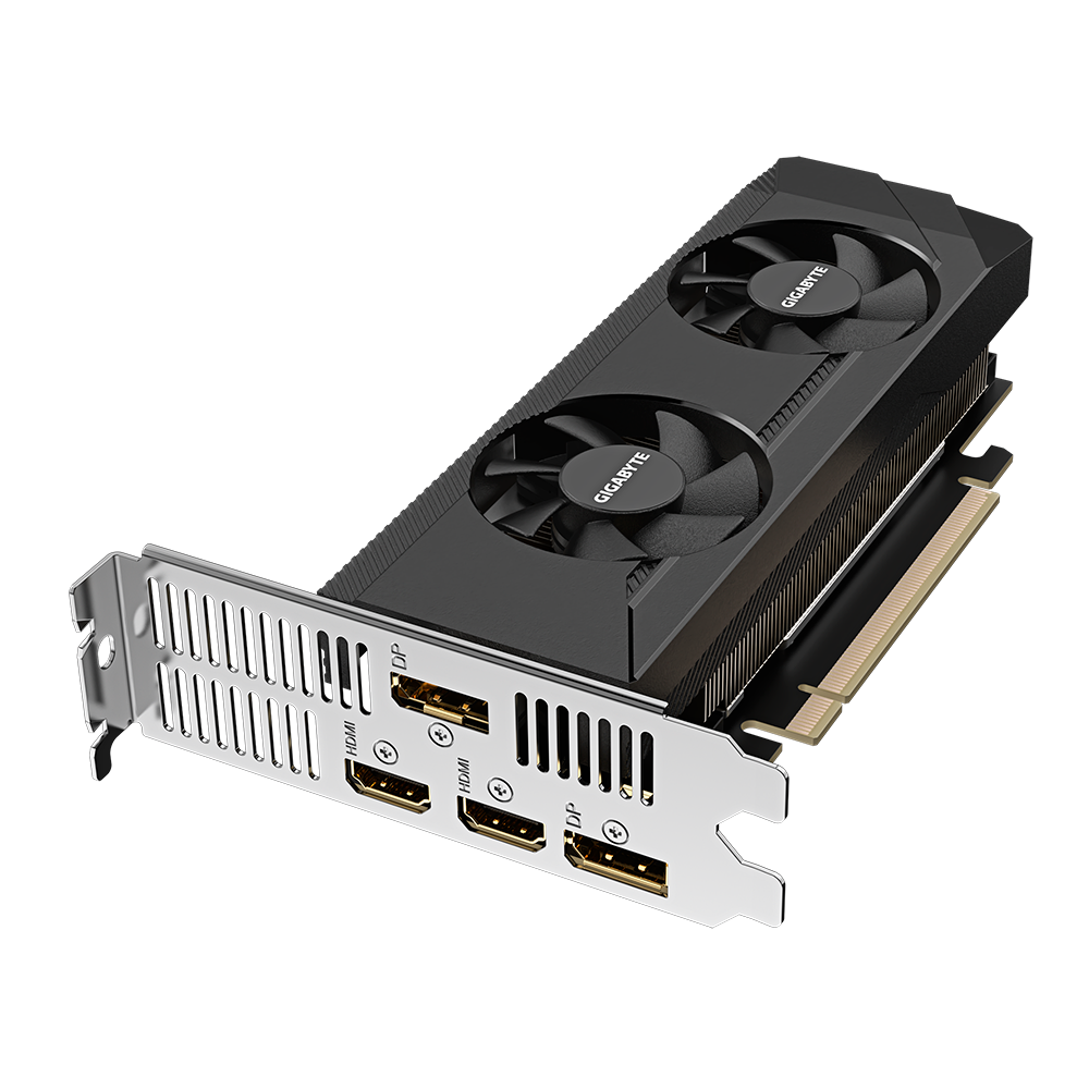 Tarjeta de Video GIGABYTE RTX 3050 OC, Low Profile, 6GB, 2 ventiladores, 96 bits GDDR6, GV-N3050OC-6GL - Image 4